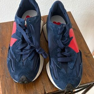 New Balance Navy and Red Men's Sneakers